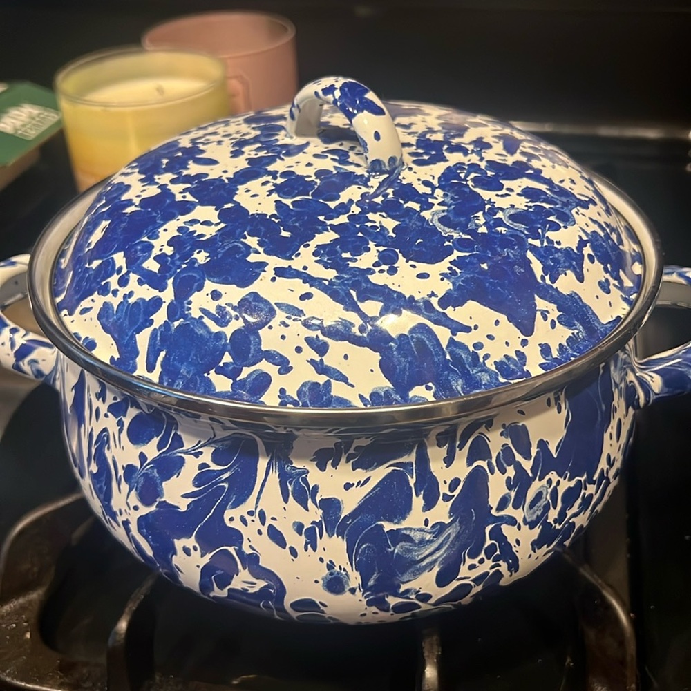 Golden Rabbit Swirl Enamel Collection